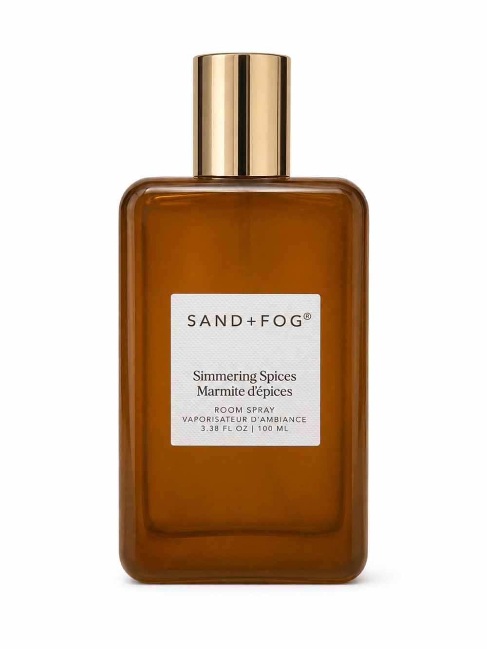 SAND+FOG Simmering Spices Room Spray — Amber
